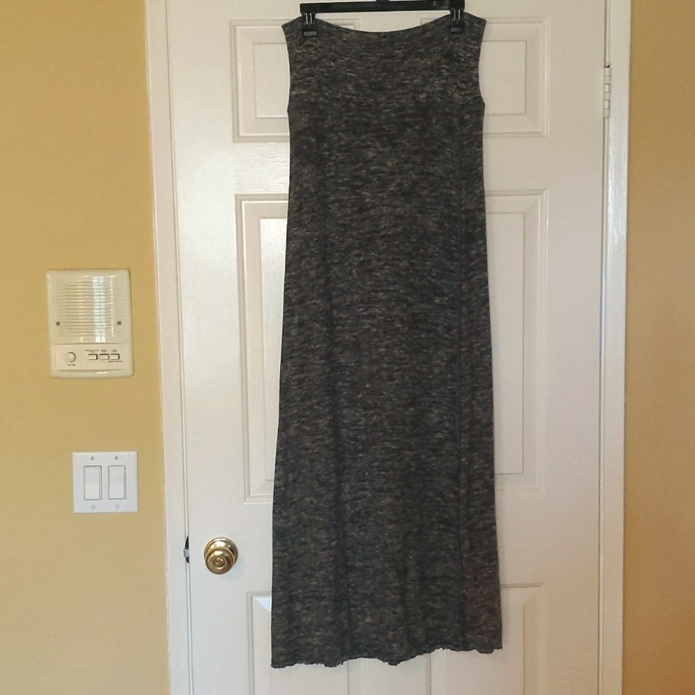 Maxi Studio grey/black maxi skirt
